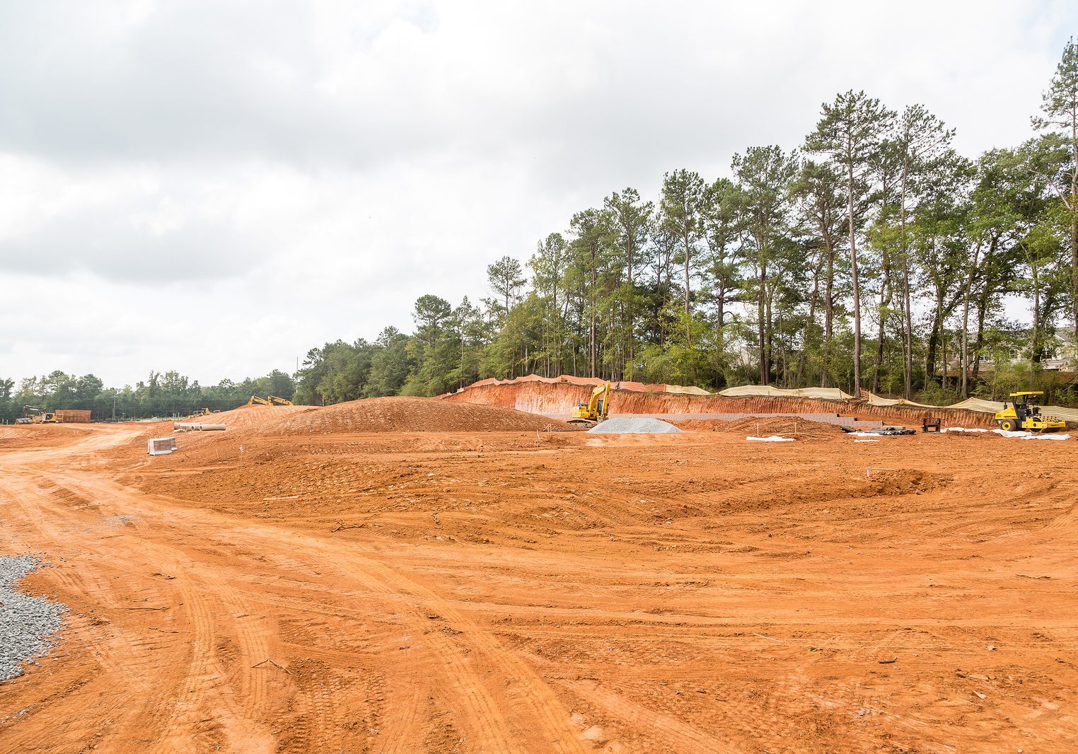 Grading Excavation